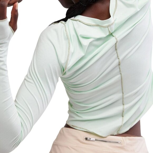 NWT FP Movement Right On Run Green Long Sleeve Layer - Picture 8 of 10